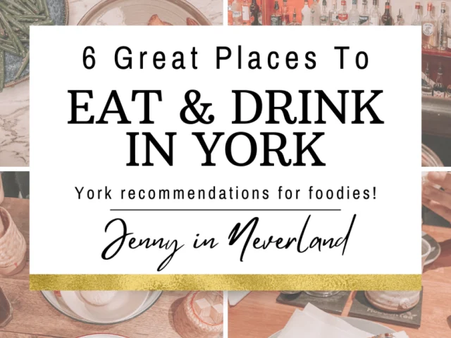 6 Great Places To Eat and Drink in York